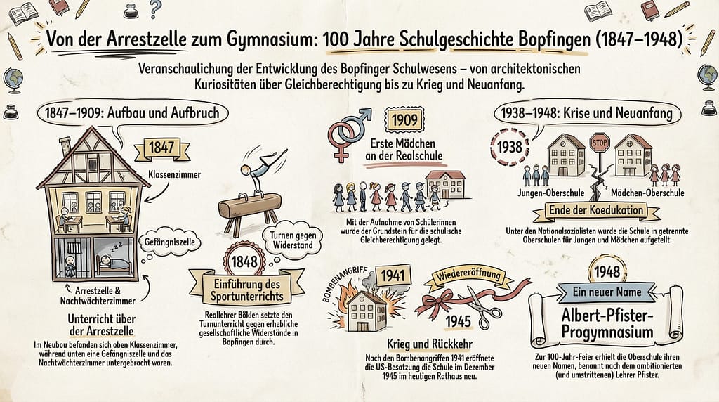 Vom „Neuen Schulhaus“ zur Oberschule (1847 – 1948)