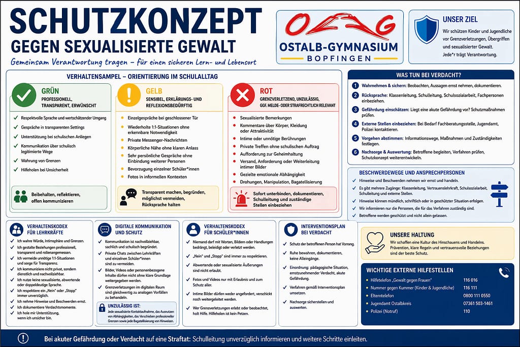 Schutzkonzept Plakat