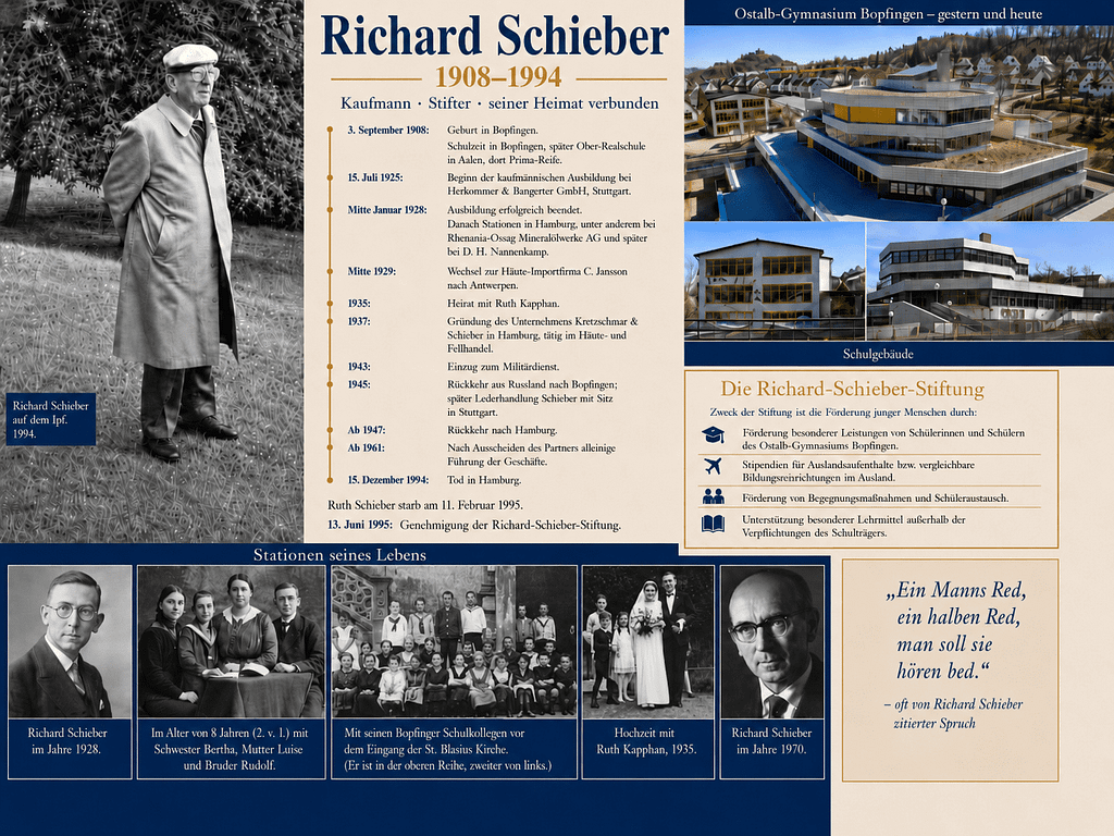 Richard Schiebers Leben