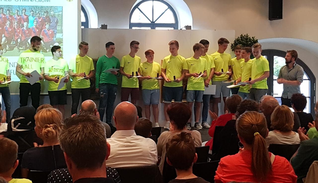 Fußballerehrung