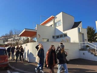 BK-Exkursion zur Weißenhofsiedlung