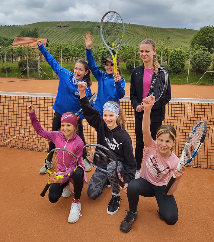 Eine Runde weiter im Tennis